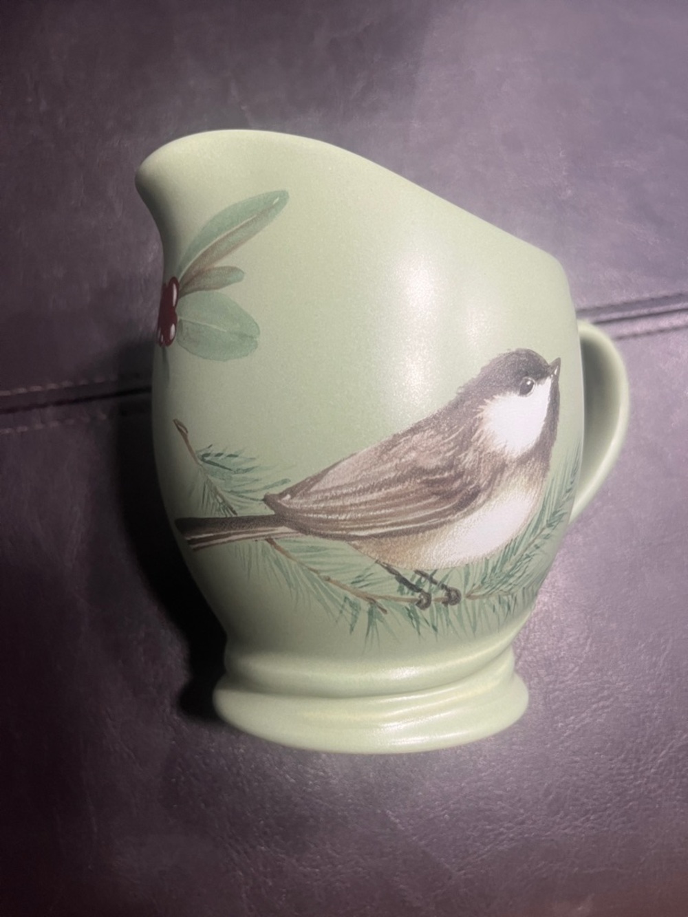 PFALTZGRAFF WINTERWOOD CREAMER PITCHER KITCHEN BIRDS